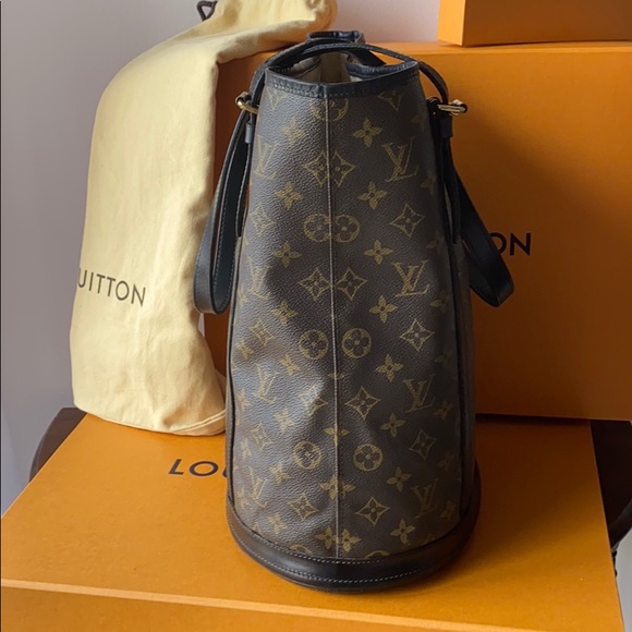 Authentic Louis Vuitton Bucket bag GM Beautiful! Shoulder bag! - Picture 10 of 16